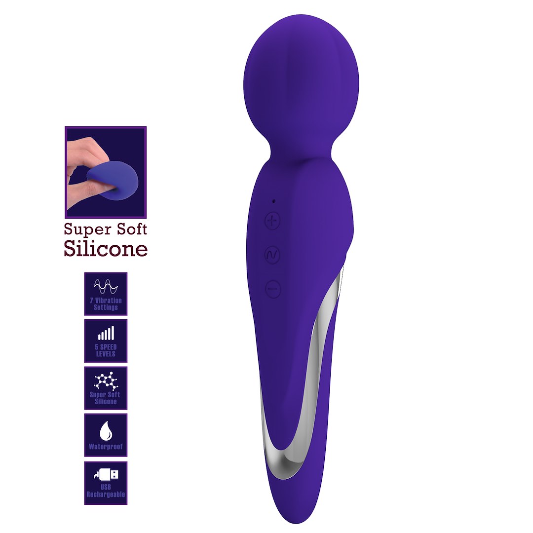 Masażer Walter Purple 21,6cm Pretty Love — zdjęcie 8