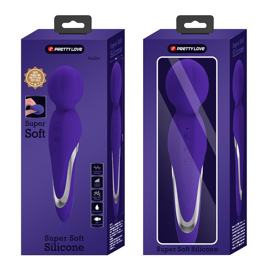 Masażer Walter Purple 21,6cm Pretty Love — zdjęcie 10
