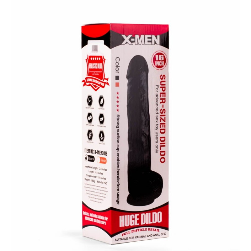 Ogromne dildo z przyssawk¹ 38cm X-MEN
