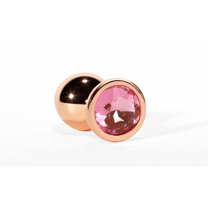 Korek analny Secret Shine Pink Jewell 8,2 cm X-MEN — zdjęcie 4