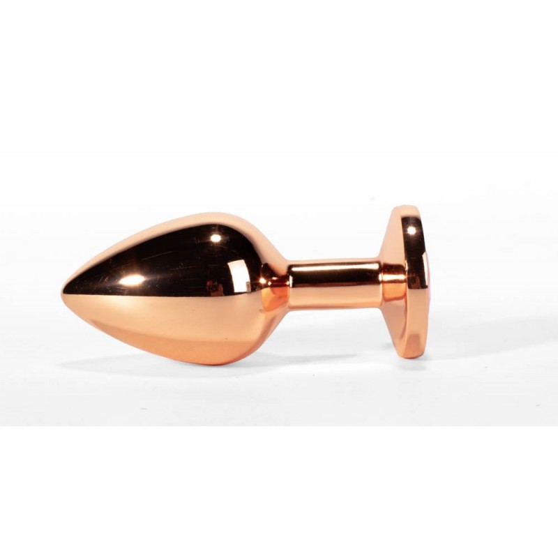 Korek analny Secret Shine Pink Jewell 7,1cm X-MEN — zdjęcie 3