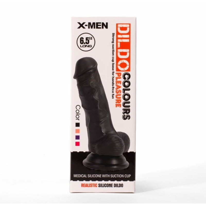 Dildo Colours Pleasure 16,5cm X-Men