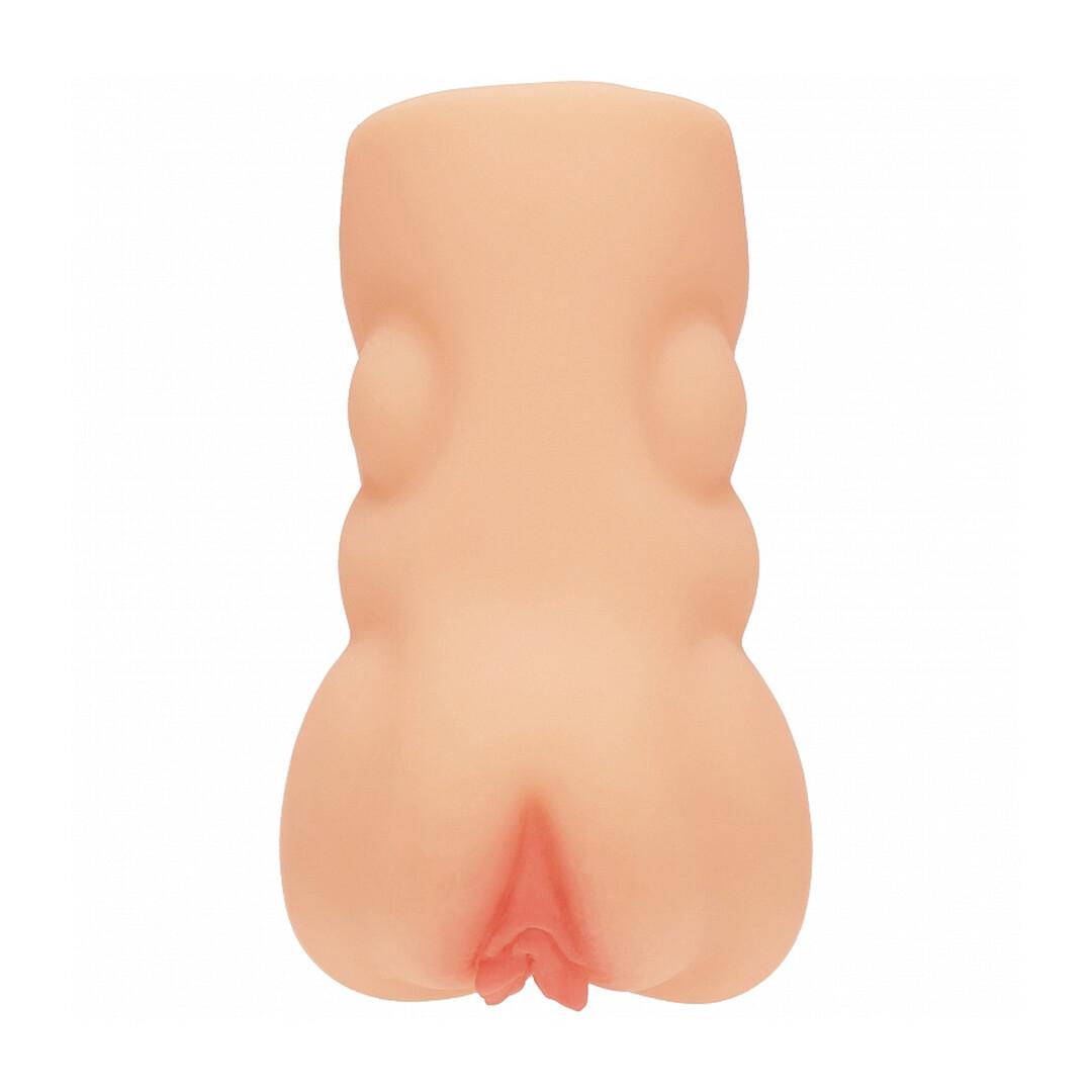 Raw - Pure Stretch - TPE Large Masturbator - 355g - Flesh — zdjęcie 4