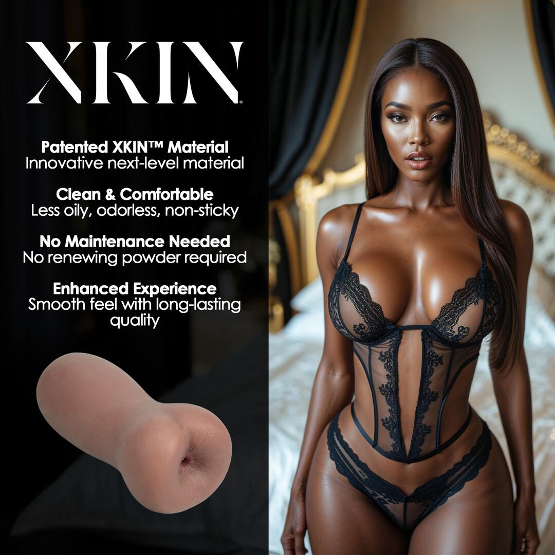 Secret Affairs - Mistress Eternal Asha - TPE Medium Masturbator - 278g - Brown — zdjęcie 5