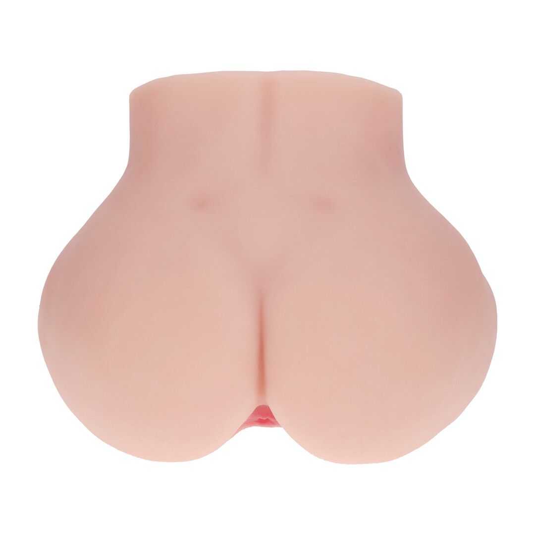 Bodyforms - Mia Hart - Dual Entry Vibrating Masturbator - 2,5 kg / 5.7 lbs - Flesh — zdjęcie 6