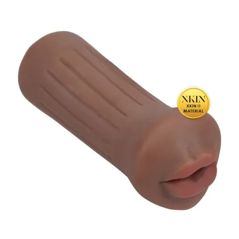 Raw - The Grip - TPE Small Masturbator - 137g - Brown
